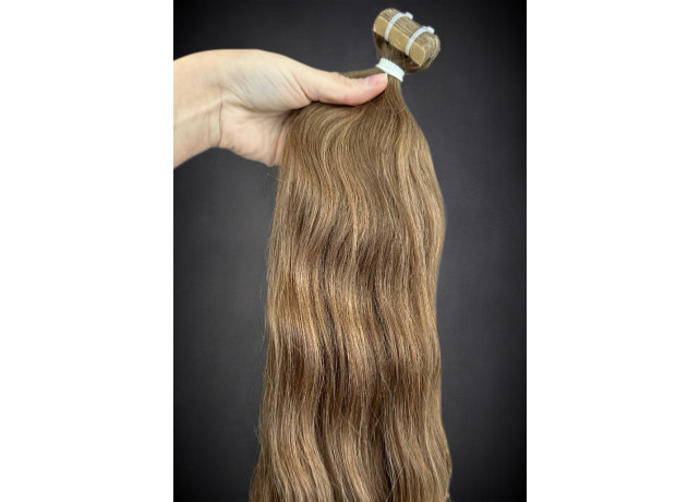 Extensii Tape-in SLAVIC Hair Saten Deschis